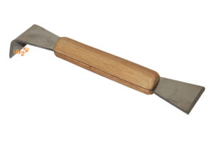 Стамеска пасечная с деревянной ручкой, Нержавеющая