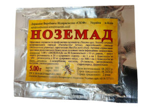 Ноземад (5гр. на 20 пчелосемей). Украина