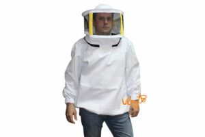 Куртка пчеловода коттон с маской с металлической сеткой