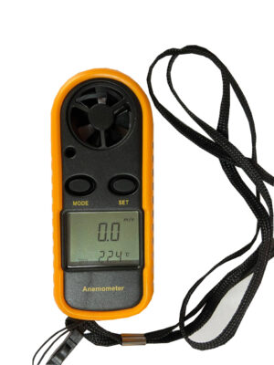 Анемометр цифровий "Benetech GM-816" (вимірювач швидкості вітру) з вимірювачем температури